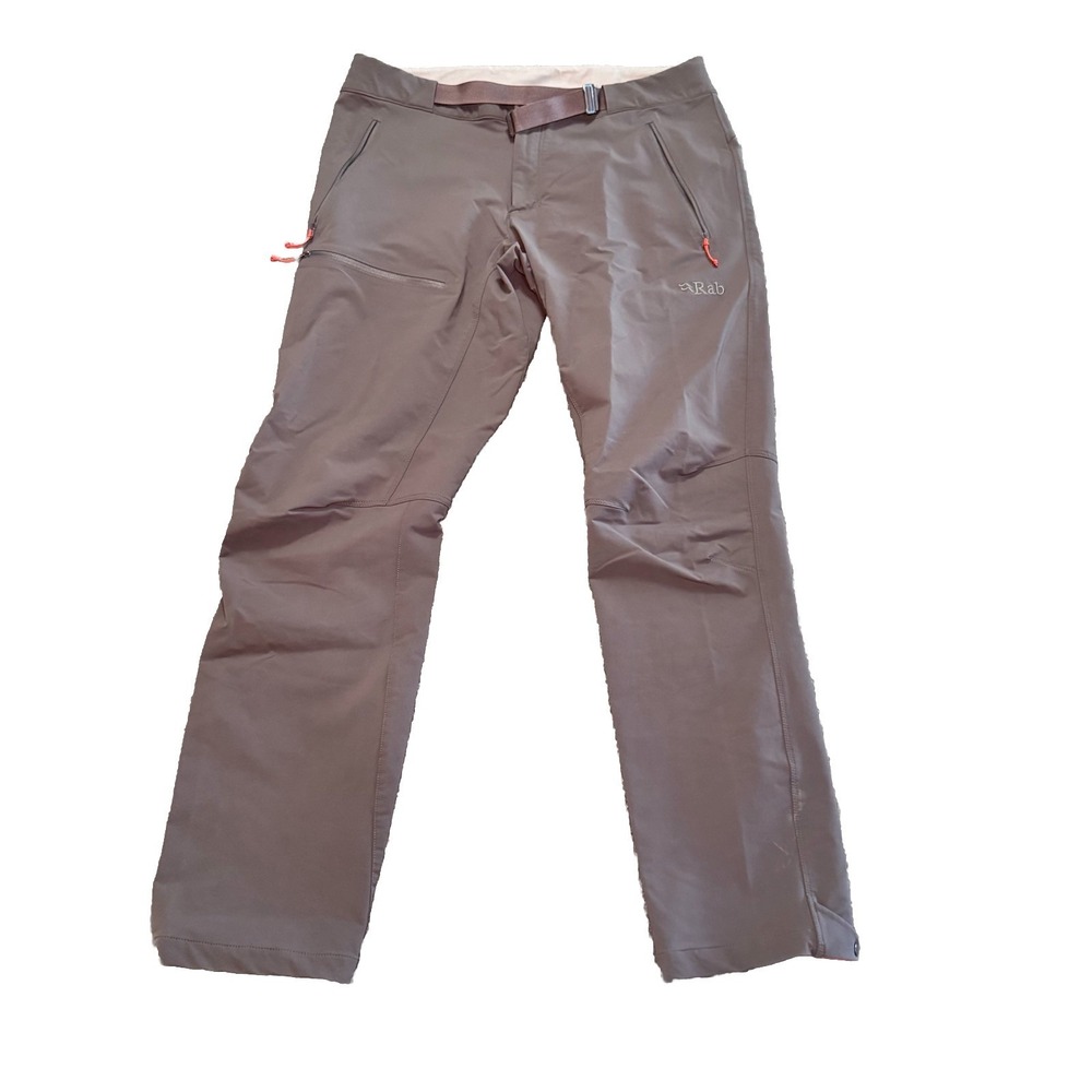 Rab Incline AS Pant Mens 34x32 Gray All Season Soft Shell Stretch Matrix